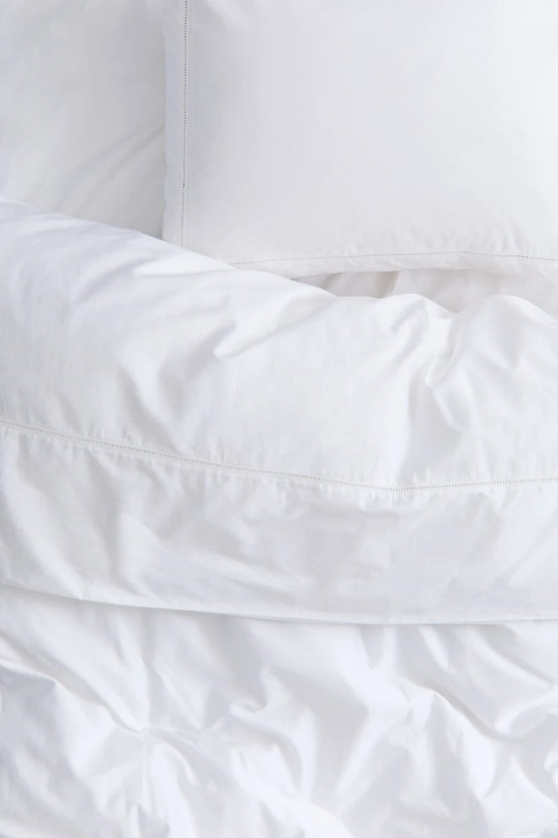 Cotton Satin Twin Duvet Cover Set