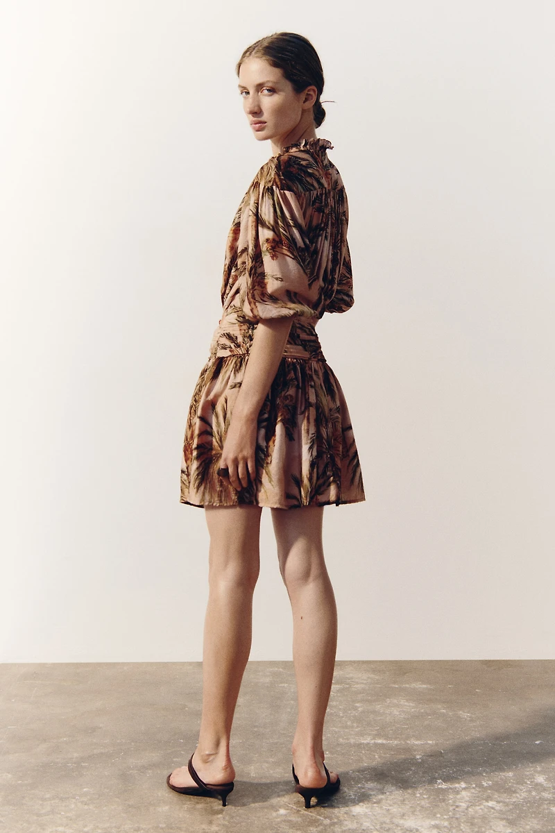 Draped Tunic Dress
