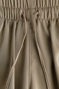 MAMA Wide-Leg Drawstring Pants