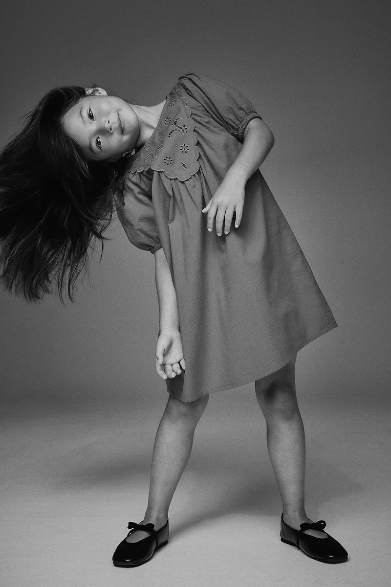 Cotton Seersucker Dress