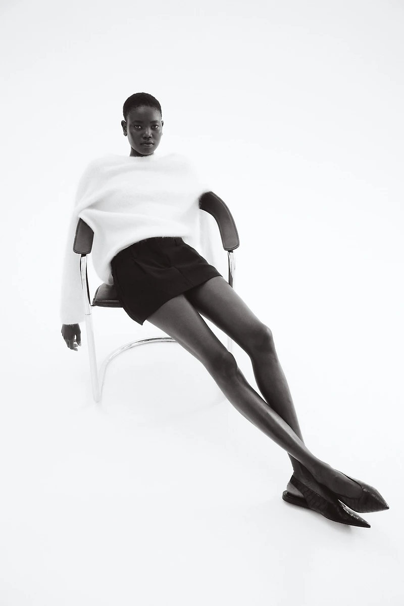 Oversized Mohair-Blend Sweater