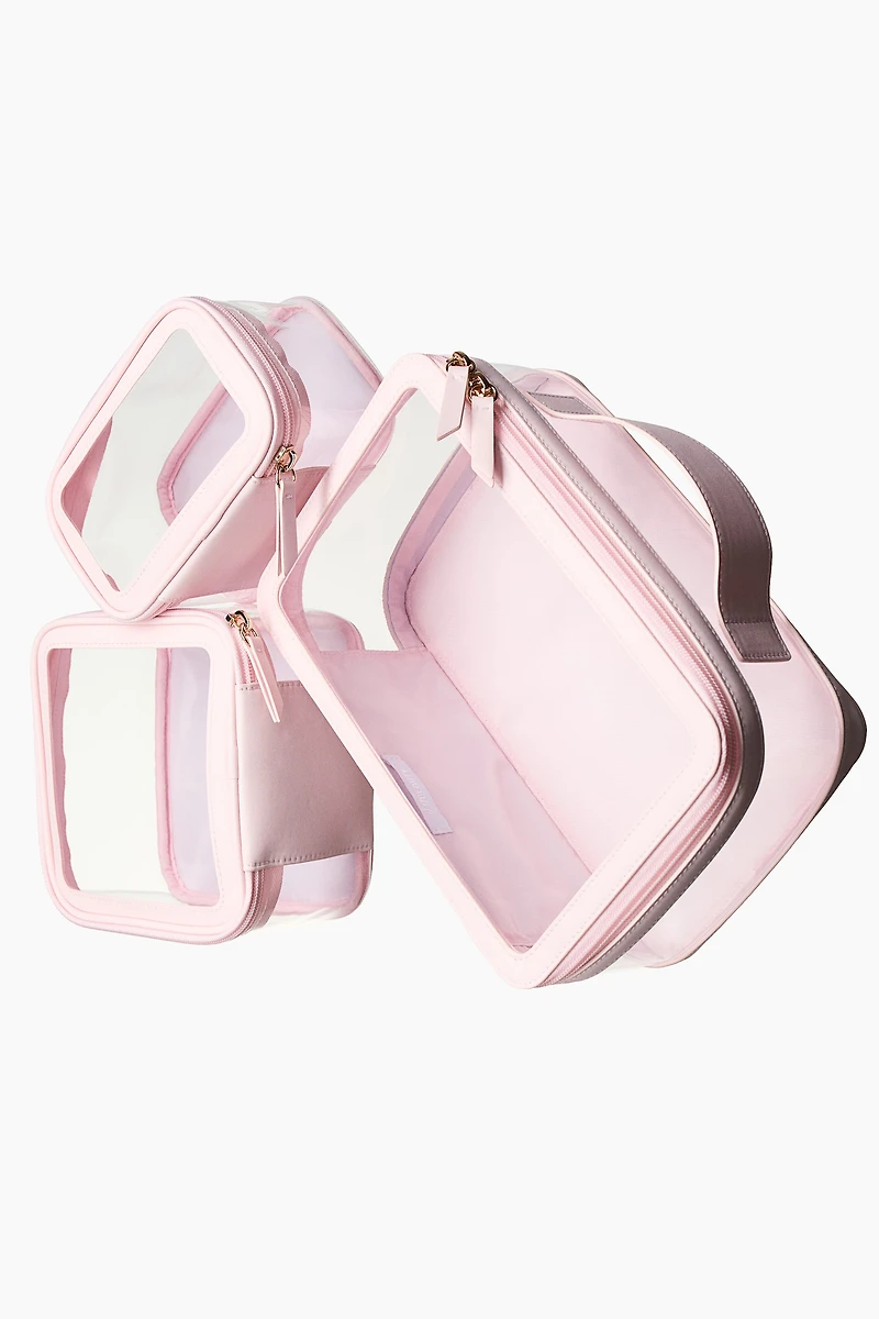 3-Piece Toiletry Bag Set