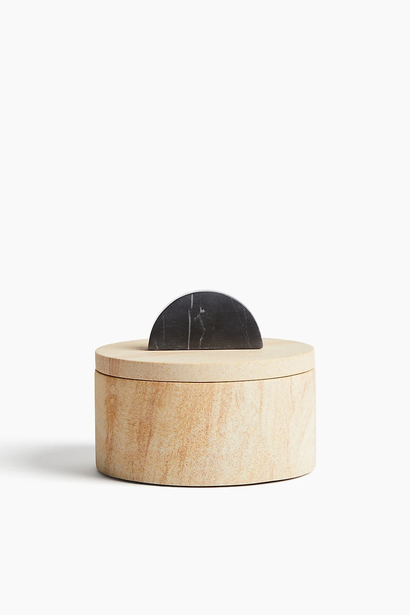 Small sandstone box