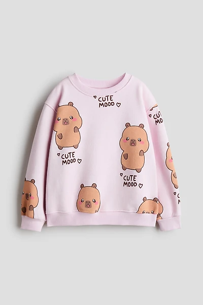 Sweatshirt with Motif