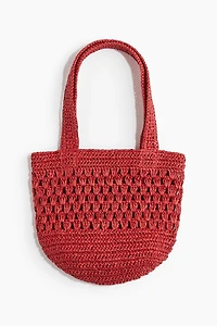 Straw Tote Bag