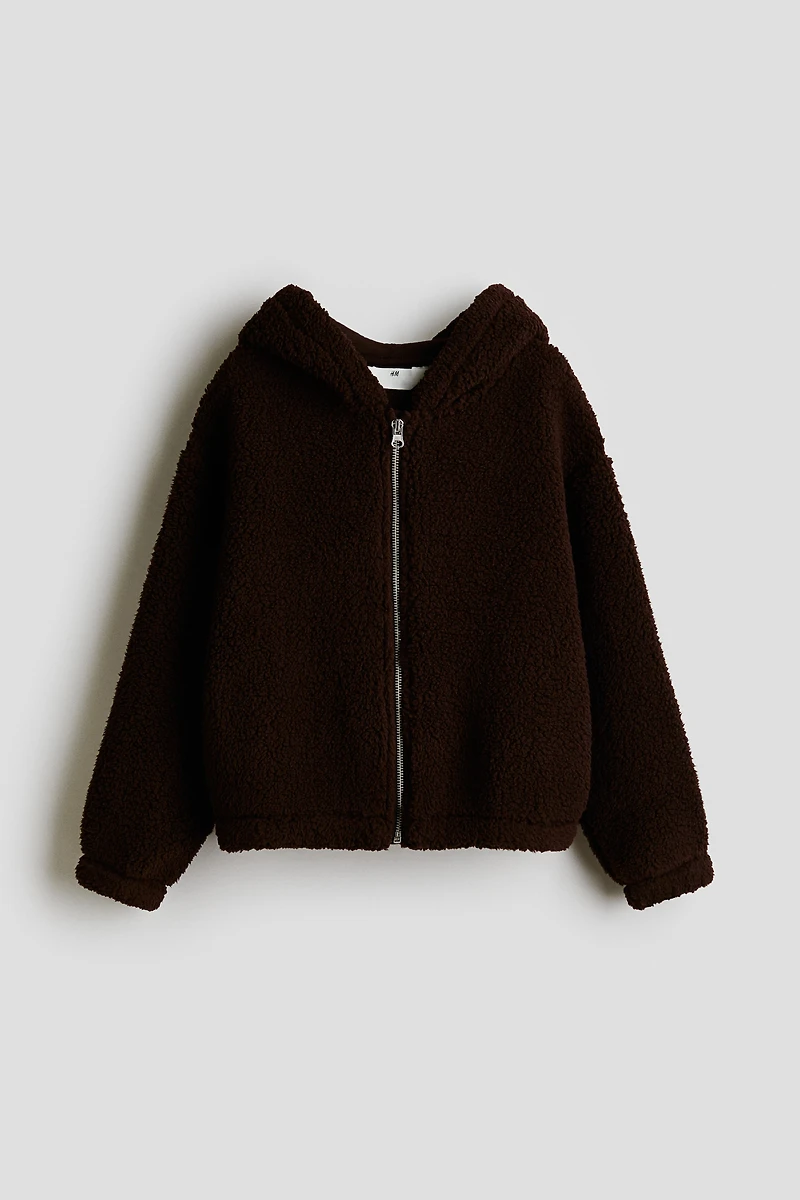 Hooded Teddy Fleece Jacket