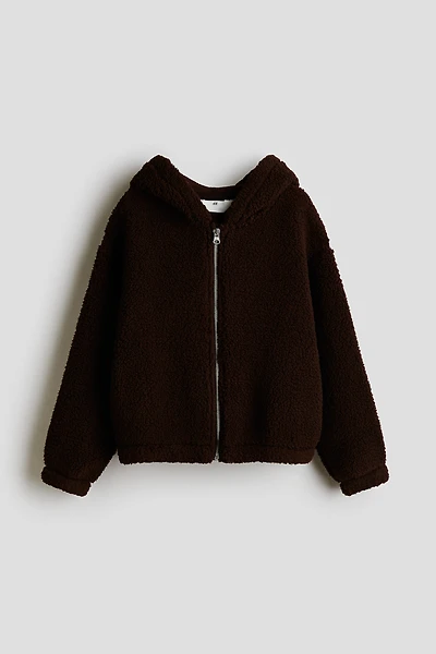 Hooded Teddy Fleece Jacket