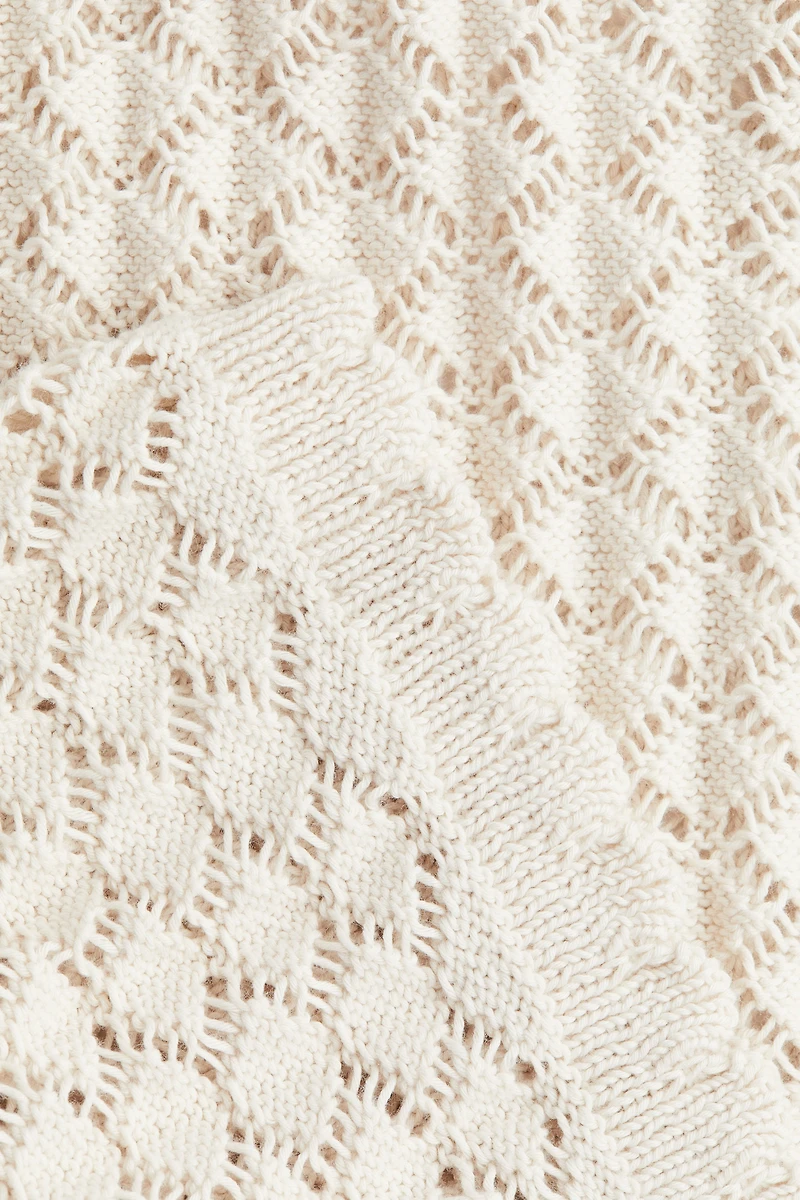 Crochet-Look Dress