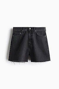 Baggy denim shorts