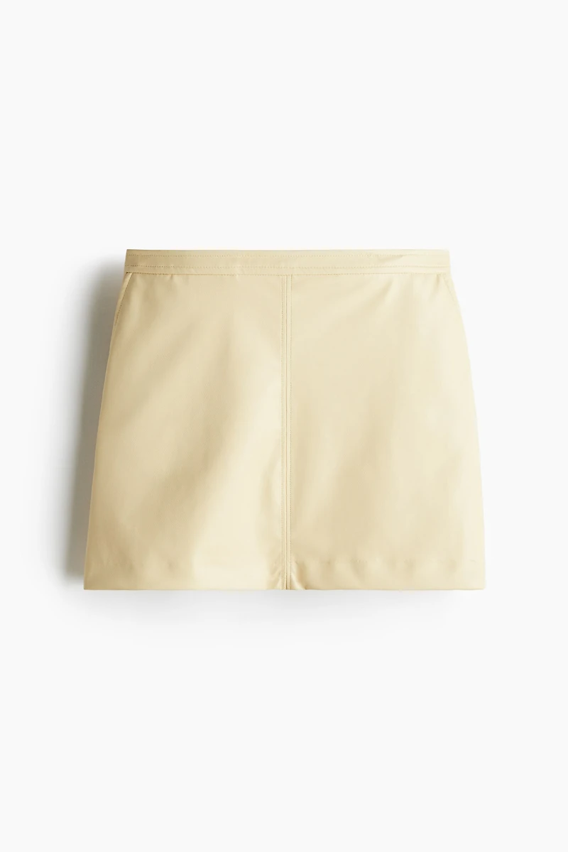 A-line mini skirt