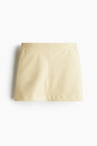 A-line mini skirt