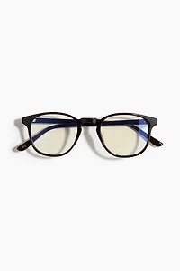 Round Blue Light Eyeglasses