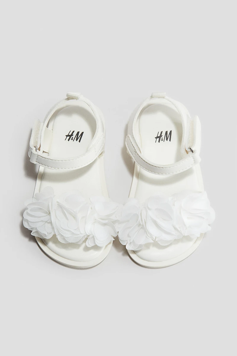 Appliquéd Sandals