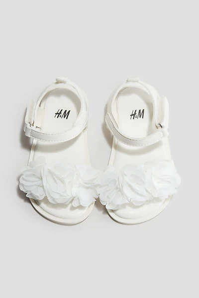Appliquéd Sandals