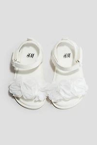 Appliquéd Sandals
