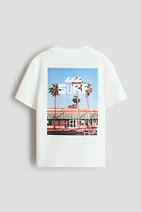 Printed Cotton T-Shirt