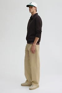 Pantalon coutil décontracté en coton