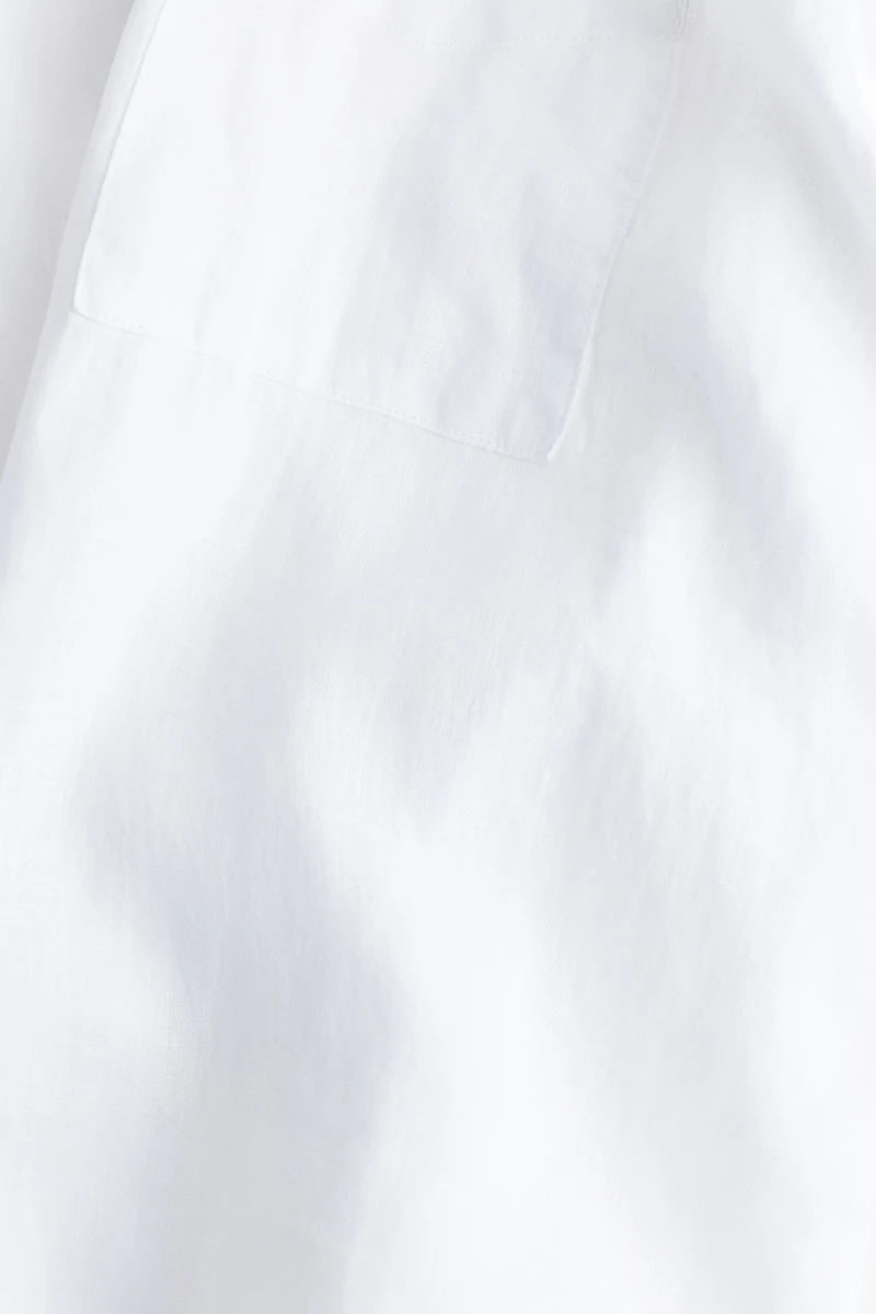 Oversized Linen Shirt