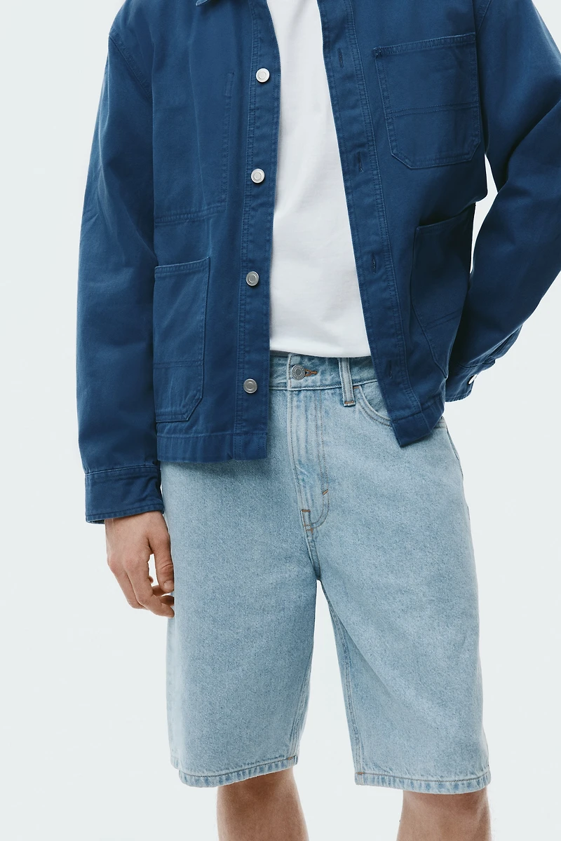 Short décontracté en denim