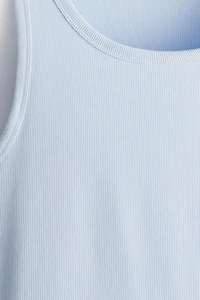Slim Fit Ribbed Tank Top