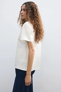 T-Shirt with Motif