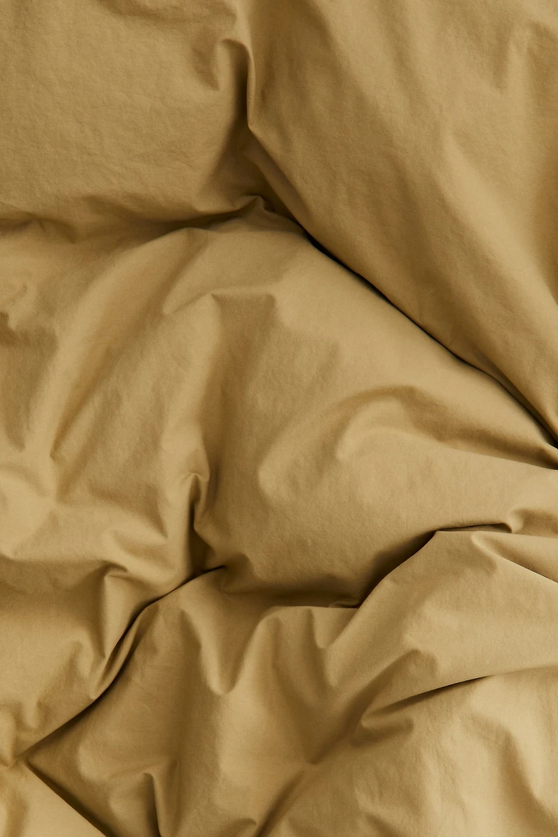 Washed Cotton Twin Duvet Cover Set