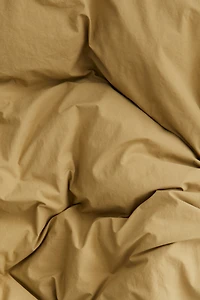 Washed Cotton Twin Duvet Cover Set