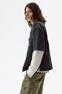 Relaxed-Fit Short-Sleeved Utility Shirt