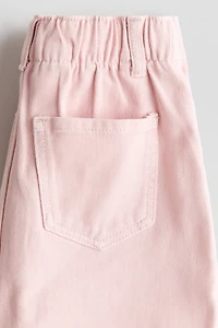 Jupe trapèze en denim