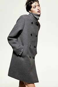 Double-Breasted Car Coat