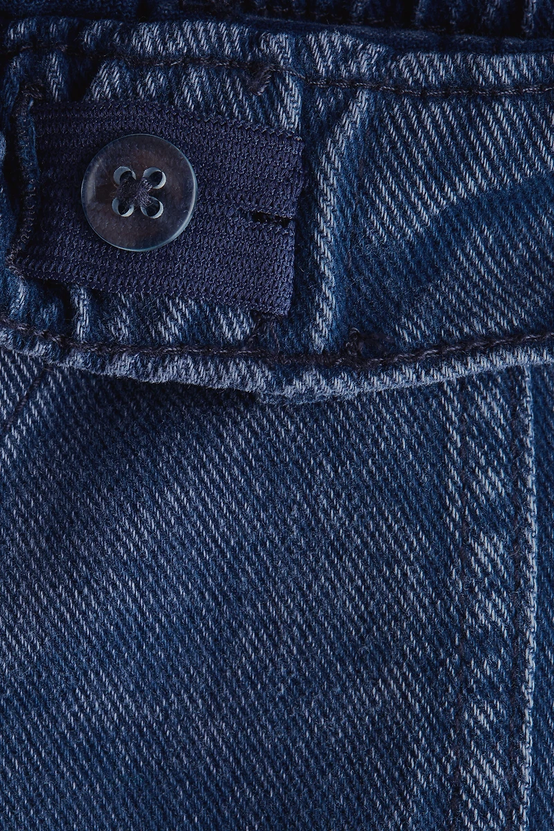 Pantalon en denim de coton