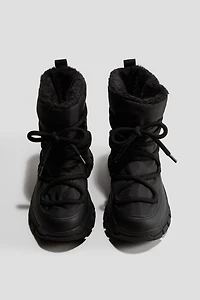 Warm Lined Waterproof Snow Boots