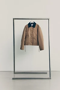 Short Canvas Workwear Jacket