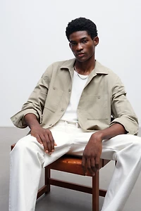 Regular-Fit Utility Shirt