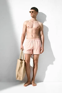 Seersucker Swim Shorts