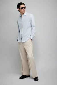 Slim-Fit Cotton Shirt