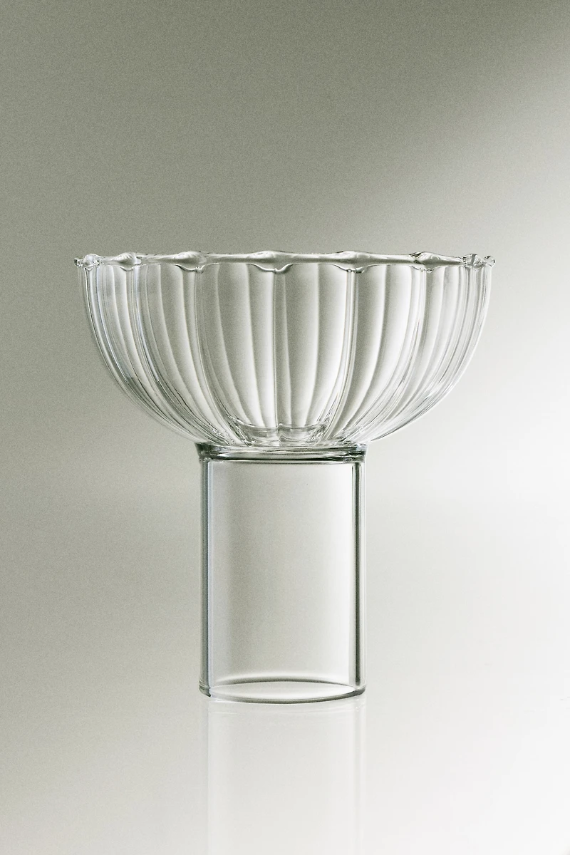 2-Pack Fluted Glass Coupes