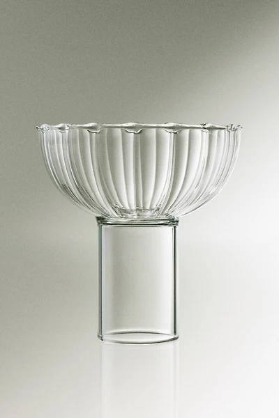2-Pack Fluted Glass Coupes