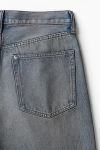 Jean large à taille haute