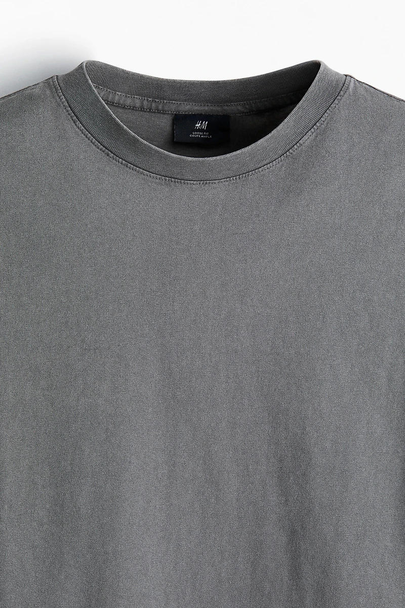 Loose-Fit Washed T-Shirt