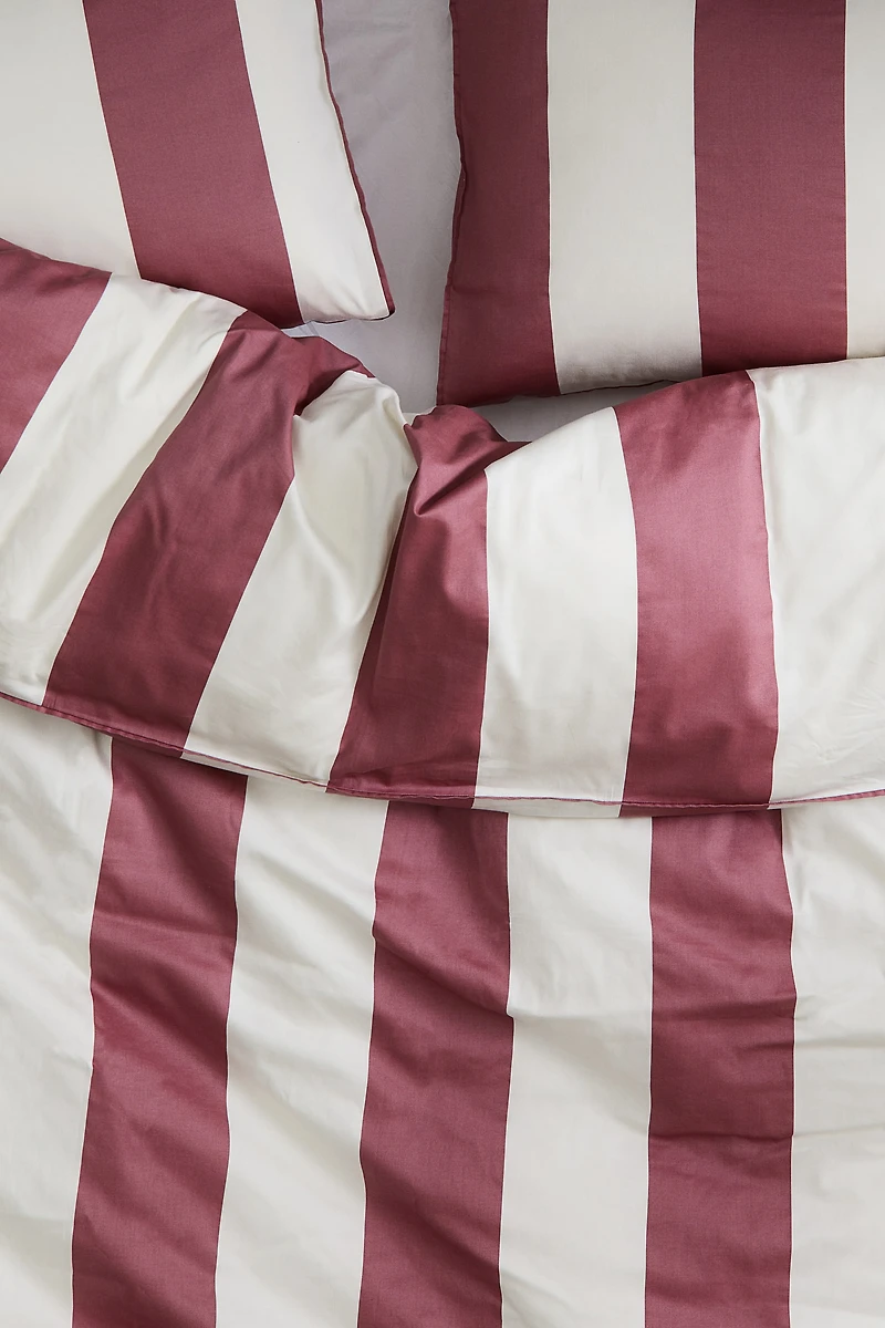Cotton Sateen King/Queen Duvet Cover Set