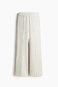 Pantalon semi-évasé en sergé