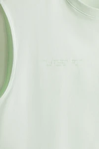 Loose-Fit Printed Tank Top