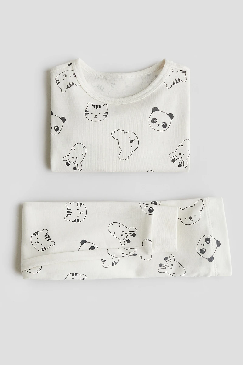 Pyjama confortable en coton imprimé