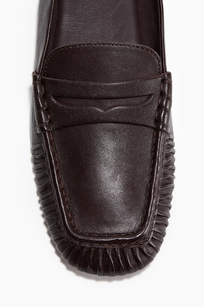 Leather Loafers
