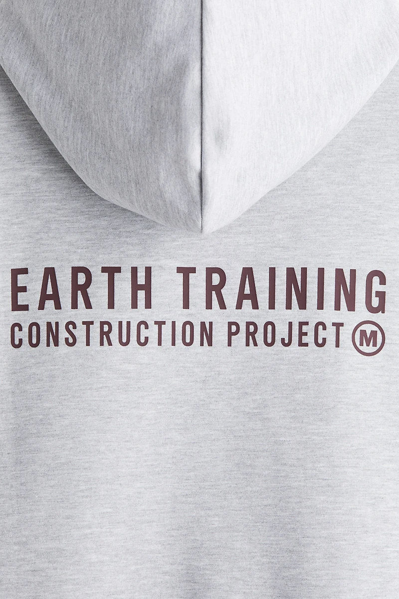 Oversized Fit Sports Hoodie with DryMove™