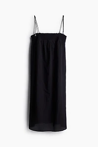 Tie-Shoulder-Strap Beach Dress