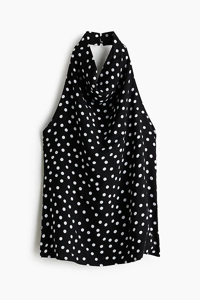 Viscose Halterneck Top