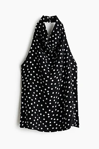 Haut à dos nu en viscose