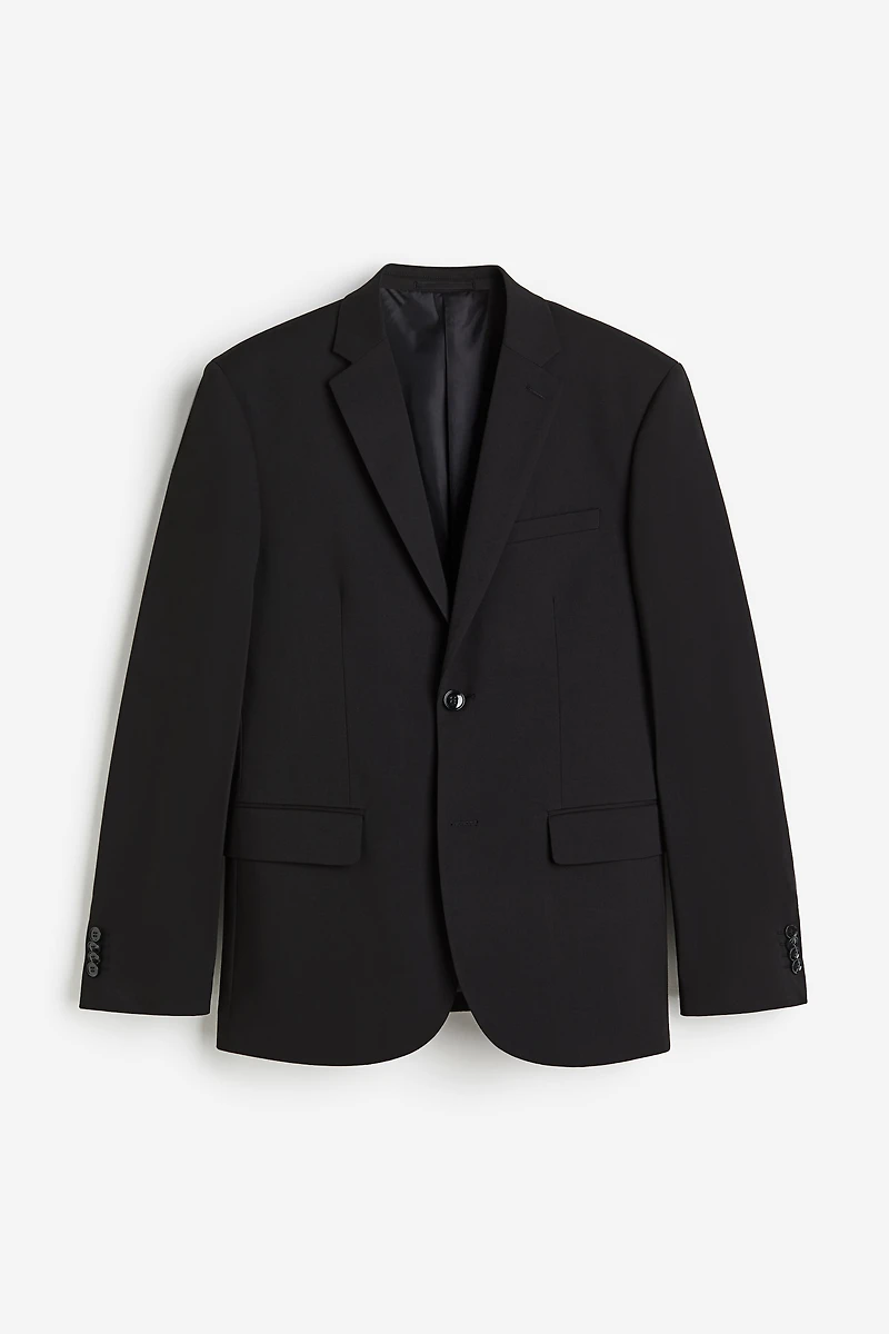 Slim Fit Single-Breasted Jacket